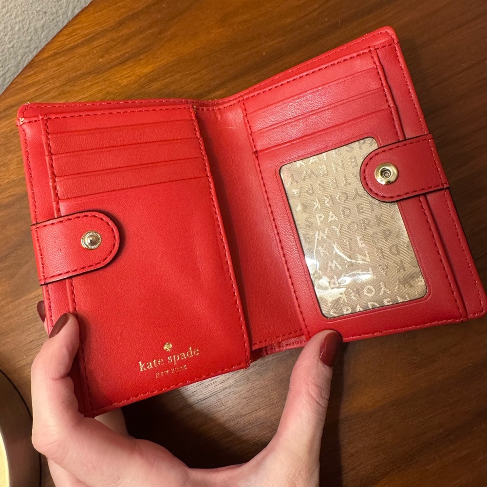 Kate Spade Tellie Grove Street Wallet in Redcarpet - Picture 5 of 8